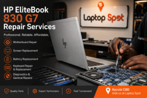 HP EliteBook 830 G7 Repair Services in Nairobi CBD